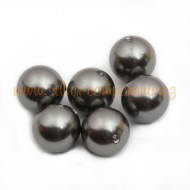 Crystal Dark Grey Pearl 10mm - NEPRŮCHOZÍ Crystal Dark Grey Pearl 10mm - NEPRŮCHOZÍ